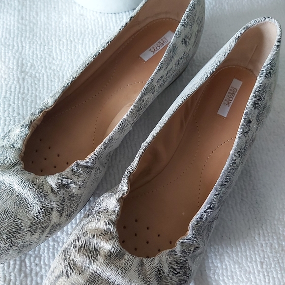 Geox D Lamulay A ballerina flats platinum gold metallic - Picture 5 of 15